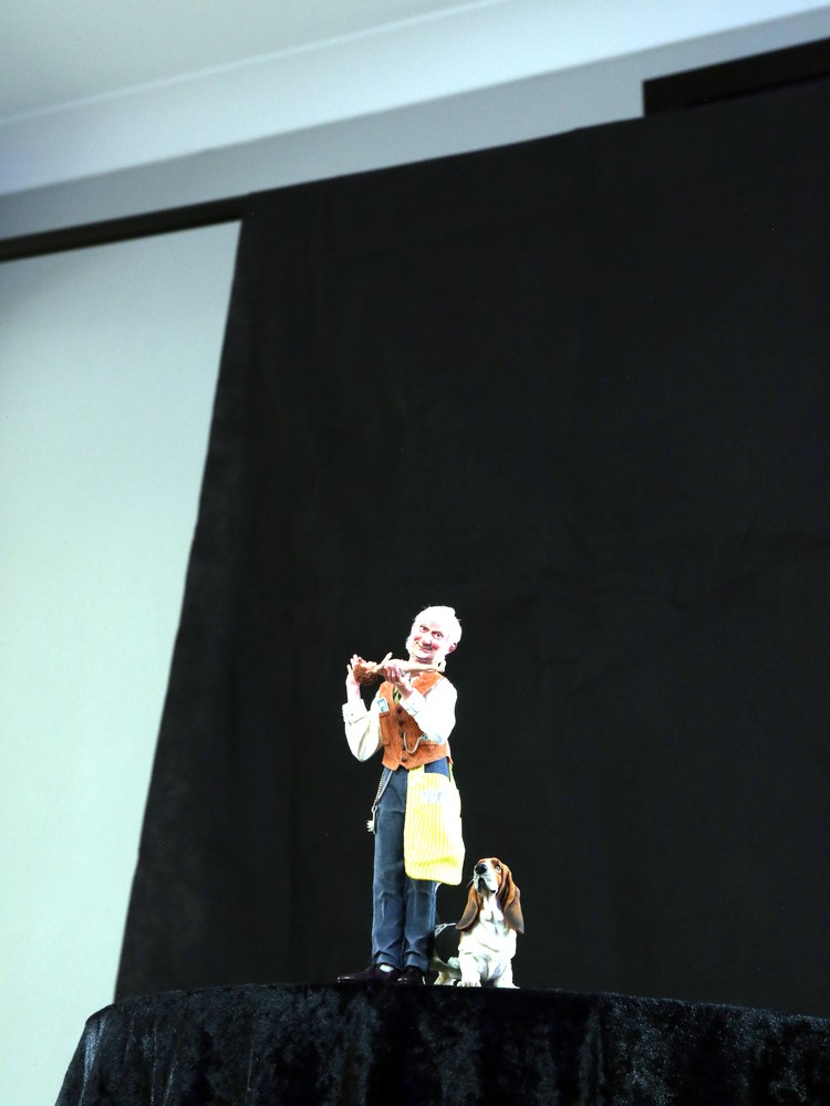 Toy Shopkeeper — full figure with accessories